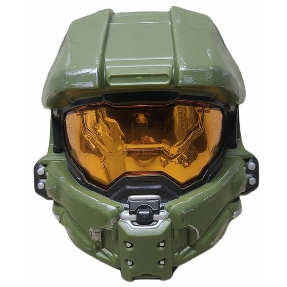 HALO Master Chief Helmet Mask Disguise Cosplay Halloween Costume 2017 Microsoft - Picture 1 of 4